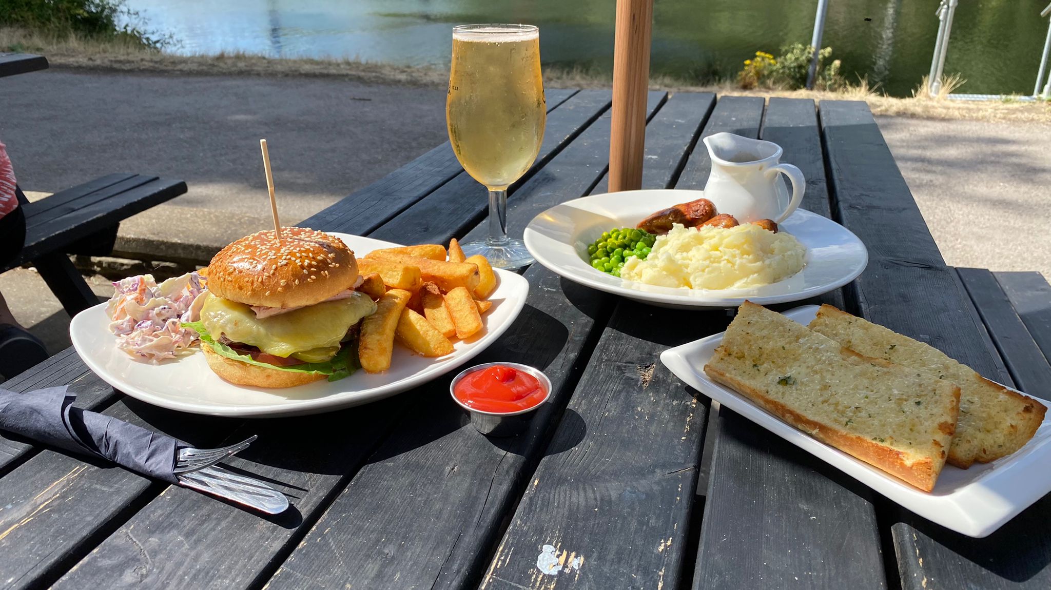 Burgers at The Weir Hotel & Pub